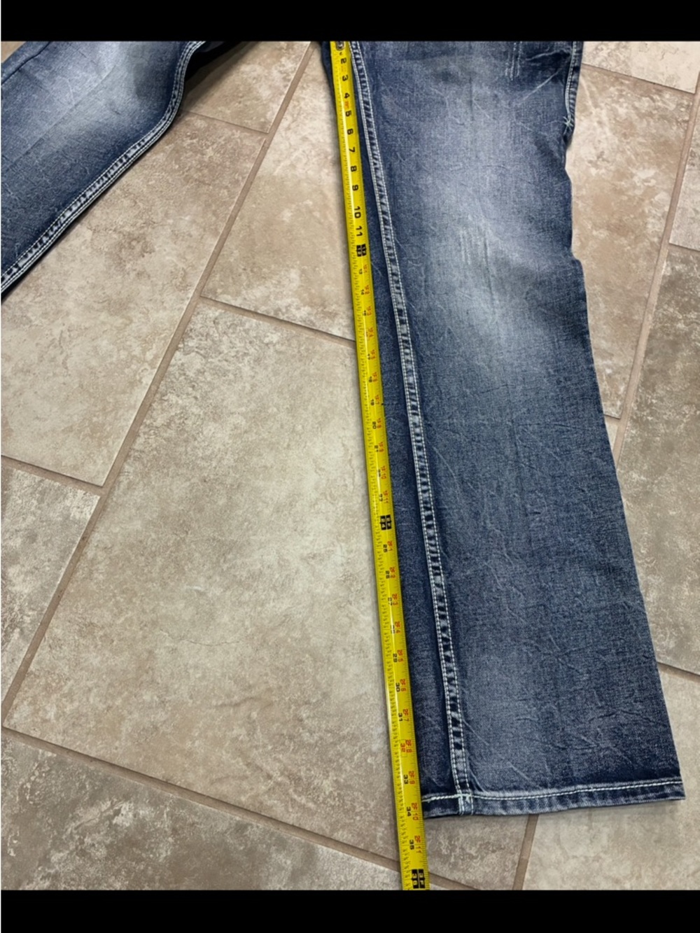 B. Tuff Torque Bootcut Jeans Mens 31x34 Medium Wash Western Cowboy Like New - Picture 10 of 13